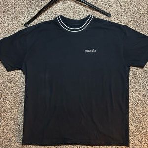 Youngla old English tee black size M 13$